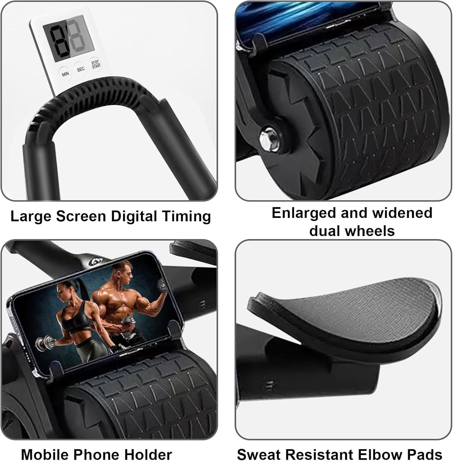 Abs Wheel Workout Trainer - Rueda Abdominal